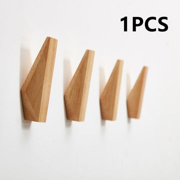 Japanese Style Simple Modern Solid Wood Hook