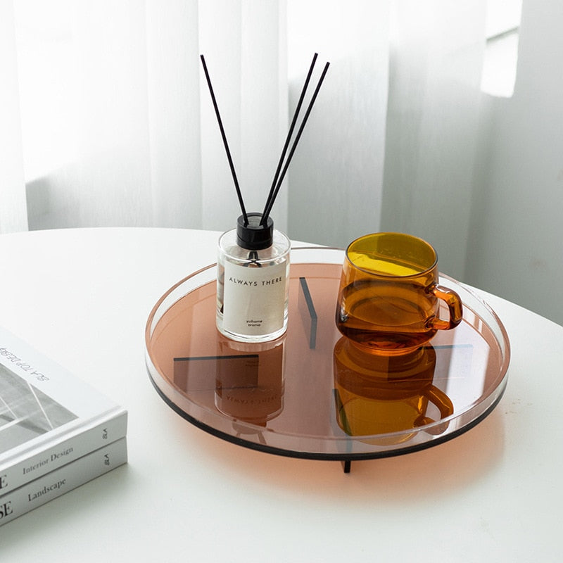 Nordic Acrylic Round Tray