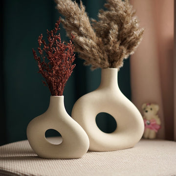 Nordic Matte Ceramic Vase