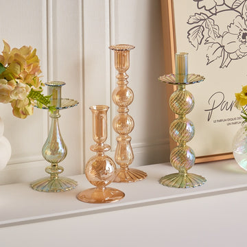 Candle Holders Glass Candlestick
